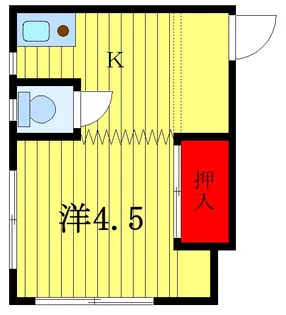 ハウス寿【2階】の間取り