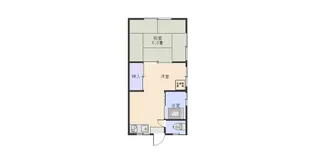 山田コーポ【2階】の間取り