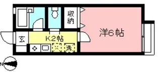プティメゾンK&K【1階】の間取り