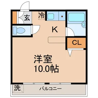 レーベルハイツ【3階】の間取り