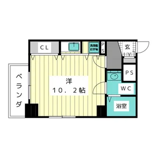 リヴシティ大須【2階】の間取り