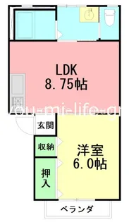 メモリア平塚【1階】の間取り