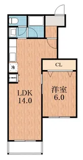 大阪府大阪市東住吉区北田辺5【マンション】の間取り