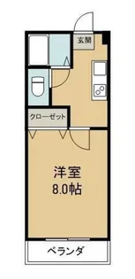 シャンポールII【2階】の間取り