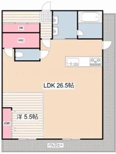 朝日プラザ三木自由が丘本町【4階】の間取り