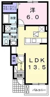 BELLA LUCE I【1階】の間取り