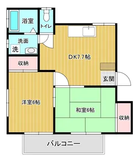 メゾン清水II【2階】の間取り