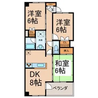 Sejour728【5階】の間取り