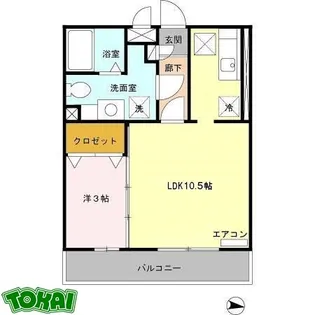 ツーファイブ【1階】の間取り