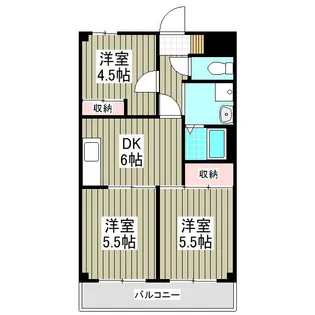 埼玉県さいたま市北区日進町2【マンション】の間取り