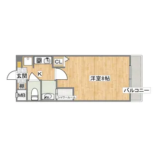 セカンドハウス88【3階】の間取り