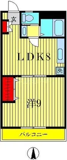 ステイツ高砂I【1階】の間取り