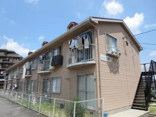 ジョイフル三輪B棟【1階】の外観