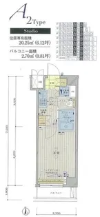 ルーブル高田馬場弐番館【1階】の間取り