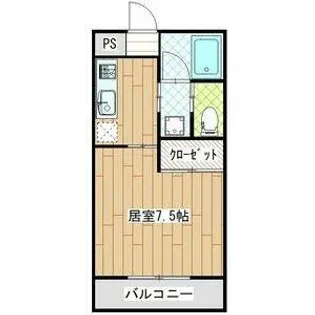 アクアハイム三島【2階】の間取り