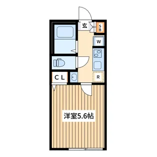 グリーンリヴィアS【1階】の間取り