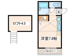 Golden cross 橋本【2階】の間取り