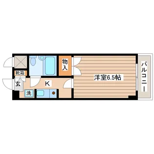 グレイスハイツ長町【4階】の間取り