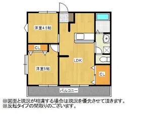埼玉県鴻巣市松原2【アパート】の間取り
