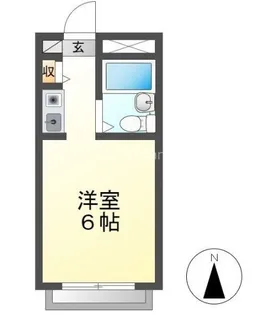 アップルコート大垣木戸町【1階】の間取り