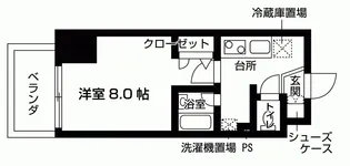 大須レジデンス【6階】の間取り