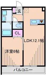 Soleil Levant【2階】の間取り