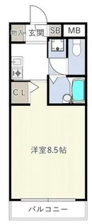 LA COMO CASA【3階】の間取り