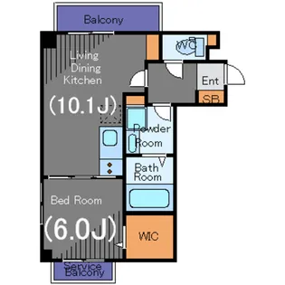 二子玉川YP【4階】の間取り