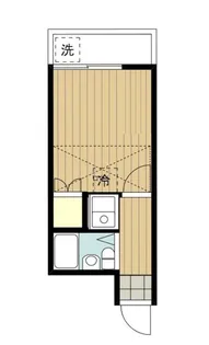 1Kの間取り画像