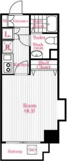 スパシエリーヴァ浅草【9階】の間取り