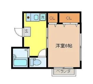 シーズンコート【2階】の間取り