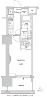 ザ・パークハビオ目白タワー【2階】の間取り