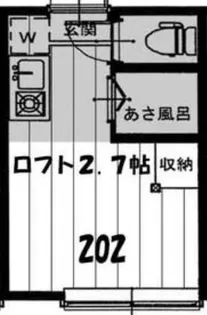 アーバンプレイス高円寺南B【2階】の間取り