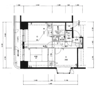 トーカンマンション神明町【5階】の間取り