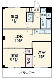 サンレジデンス【1階】の間取り