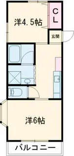 メイプルヒル【1階】の間取り