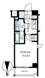 神奈川県川崎市中原区市ノ坪【マンション】の間取り