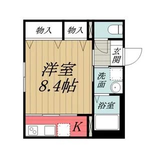 千葉県千葉市中央区中央3【マンション】の間取り