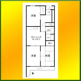 センチュリー芝久保第二【3階】の間取り