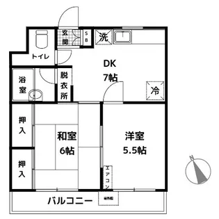プレンティーヒルズ2【2階】の間取り