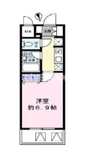 東京都港区新橋4【マンション】の間取り