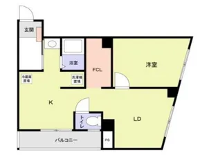 東京都荒川区東日暮里4【マンション】の間取り