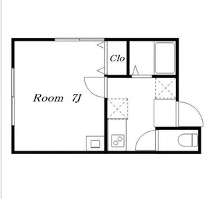 東京都中野区新井1【アパート】の間取り