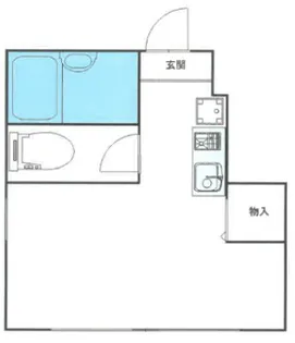 リラ長崎【1階】の間取り