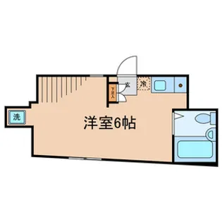 アペックス・下高井戸【1階】の間取り