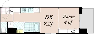 ベラジオ雅び京都西院II【4階】の間取り