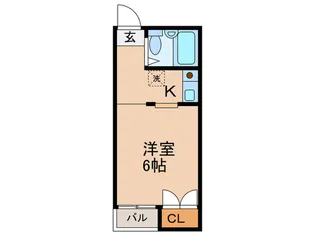 石原ハイツ【3階】の間取り