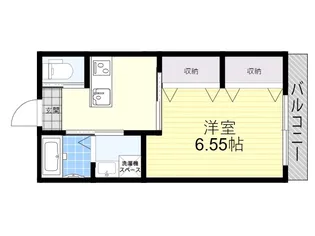 大阪府枚方市中宮山戸町【アパート】の間取り