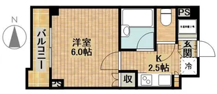 ルーブル武蔵新城【7階】の間取り