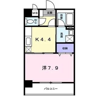 アルカンシェル【2階】の間取り